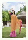Colourful Vol 2 By Vallabhi Printed Chiffon Sarees Wholesale Price In Surat